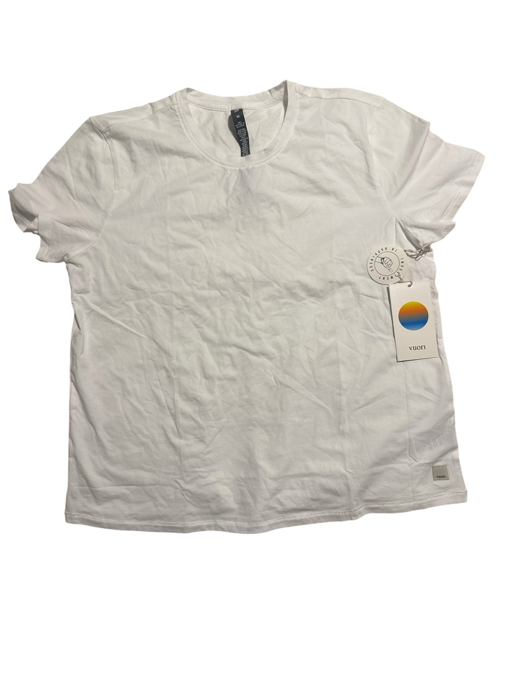 Vuori- Women's Feather Tee in White